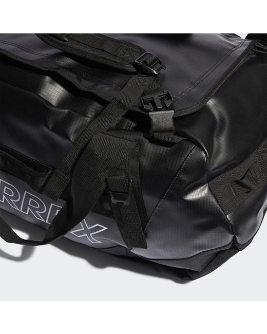 Adidas Black TERREX RAIN.RDY Expedition Duffelbag, 70 l