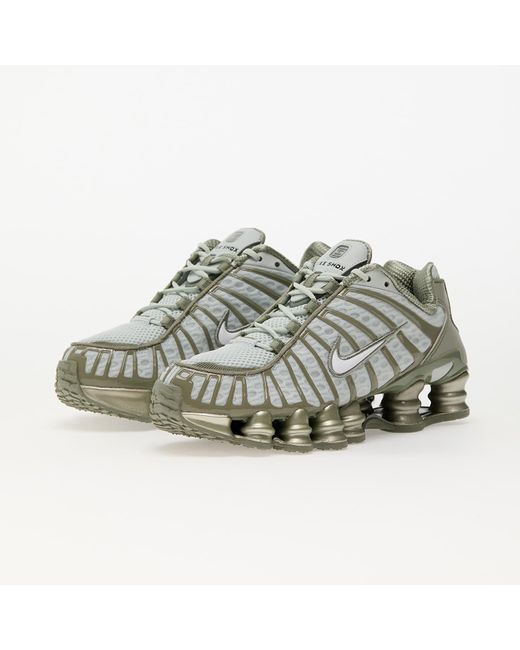 Nike Sneakers W Shox Tl Light/ -Light Army Eur in het Green