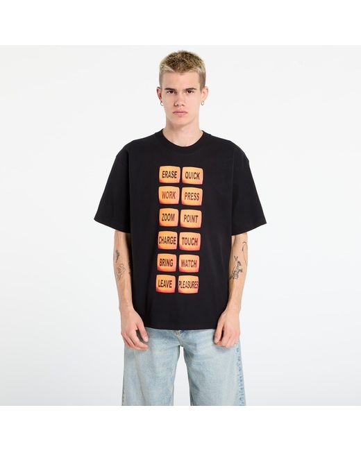 Pleasures T-Shirt Technologic T-Shirt in Black für Herren
