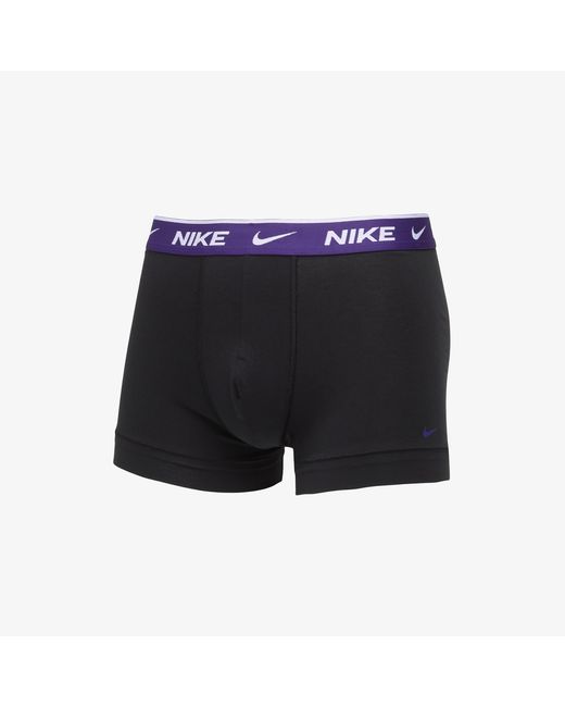 Boxer Trunk 3-Pack Back di Nike in Black da Uomo