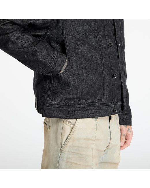 Vans Black Jacket Lx Mcavoy Lined Trucker for men