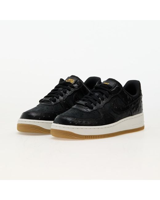 W air force 1 '07 lx black/ black-sail-gum light brown Nike