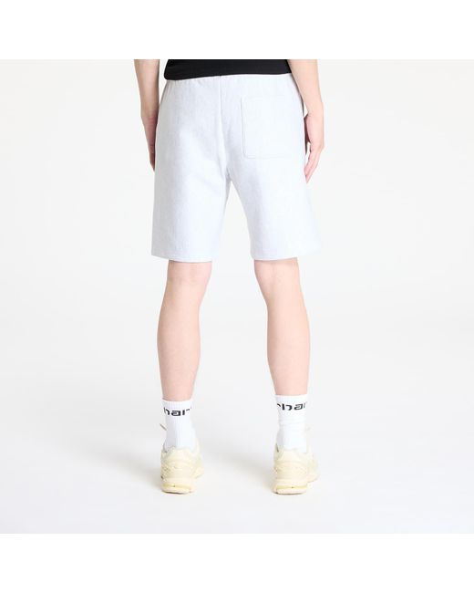Carhartt Korte Broek American Script Sweat Short in het Blue voor heren