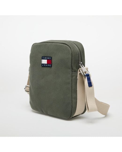 Tommy Hilfiger Tommy Jeans Retro Cool Reporter Bag in het Green