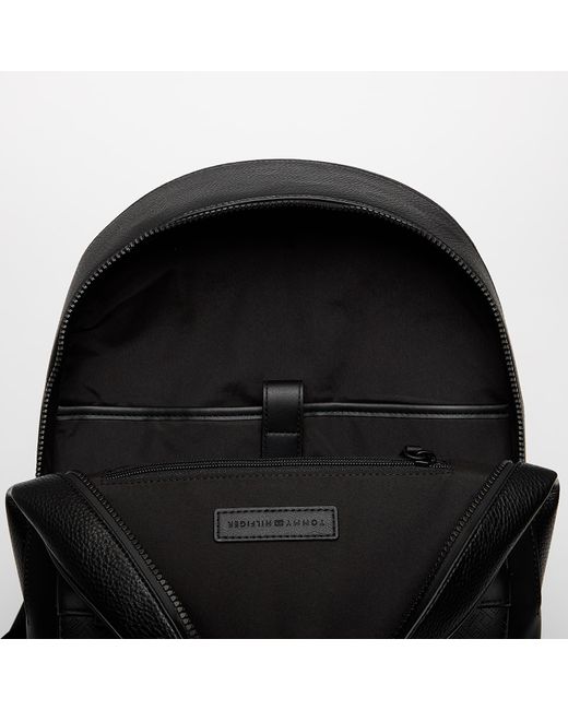 Tommy Hilfiger Black Monogram Backpack