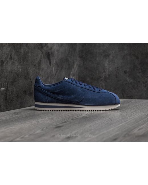 Nike Suede Classic Cortez Se Midnight 