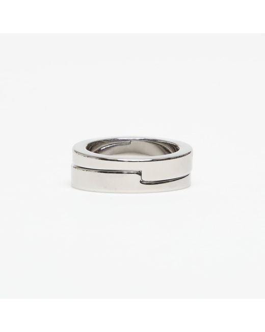Vitaly White Ring Gridlok Ring