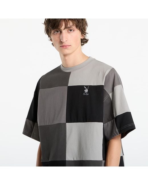 FTSHP T-Shirt Playboy X Patchwork Tee in het Black