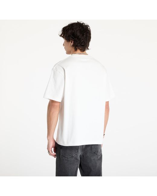 Pleasures T-Shirt Impact Pocket Heavyweight Shirt in het White voor heren