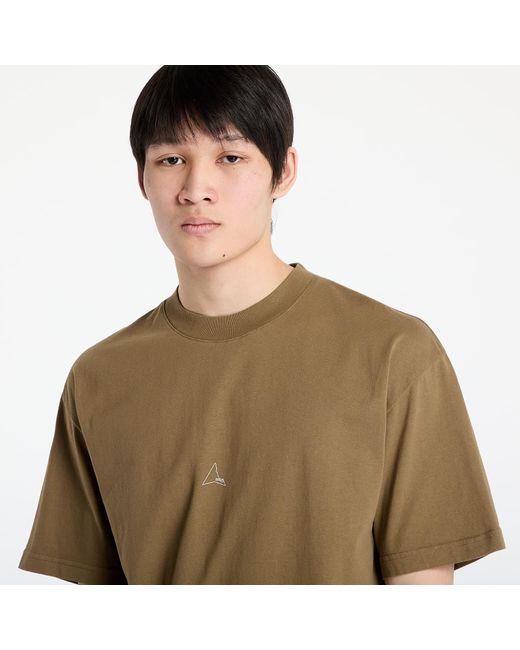 Roa T-Shirt Logo T-Shirt in Green für Herren