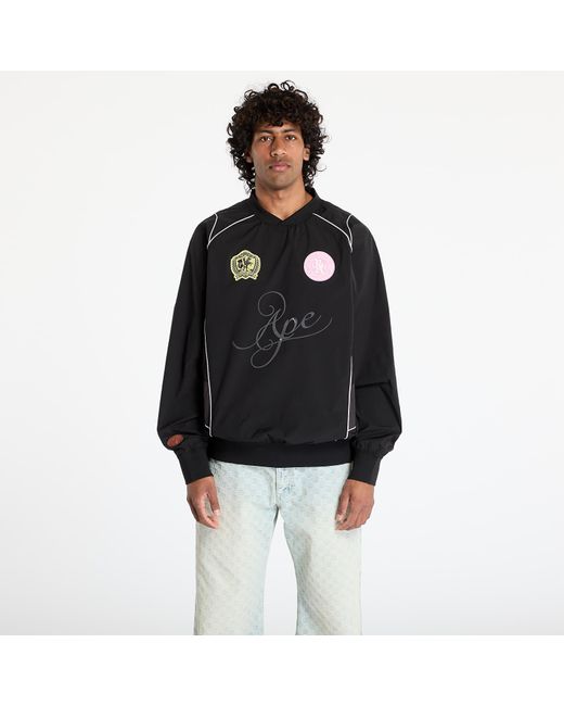 A Bathing Ape Black Jacket Multi Logo Relaxed Fit Pullover