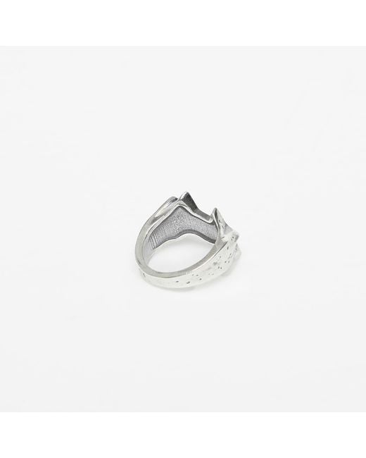 Anello Tilted Icon Ring di Twojeys in Metallic