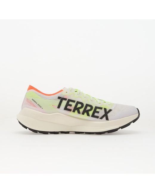 Adidas Originals White Terrex Agravic Trainers for men