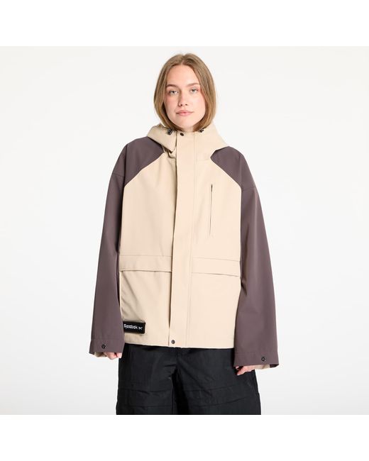 Reebok Jas Utility Shell Jacket Tan/ Unearthed in het Natural