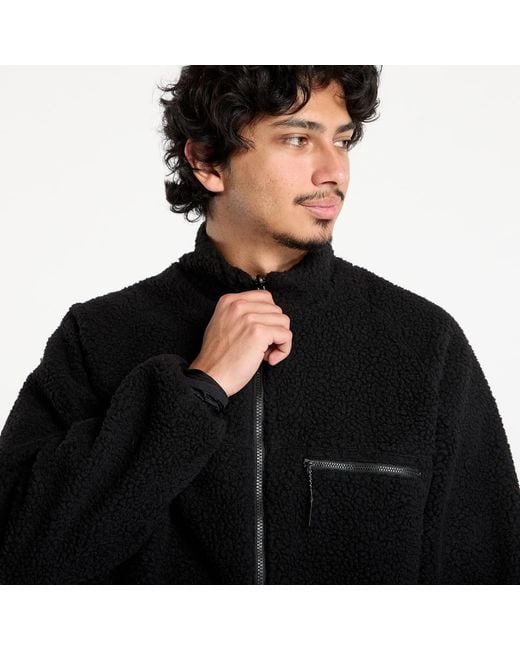 Gramicci Black Jacket Reversible Sherpa Jacket Charcoal
