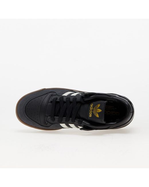 Adidas Originals Black Adidas Forum 84 Low Cl Core / Ivory/ Gum5 for men