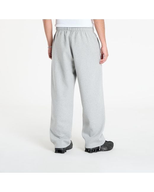 Nike Jogginghosen Solo Swoosh Fleece Open-Hem Pants Dk Heather/ Lt Smoke in Gray für Herren