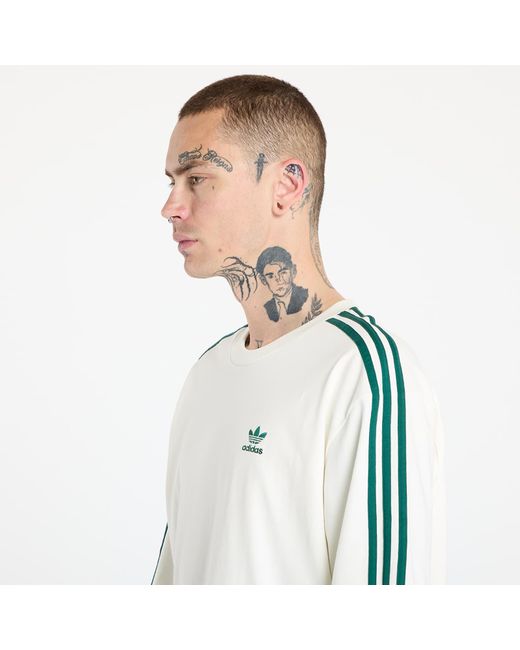 Adidas Originals White T-Shirt Adidas Adicolor Oversized T-Shirt Off/ Collegiate for men