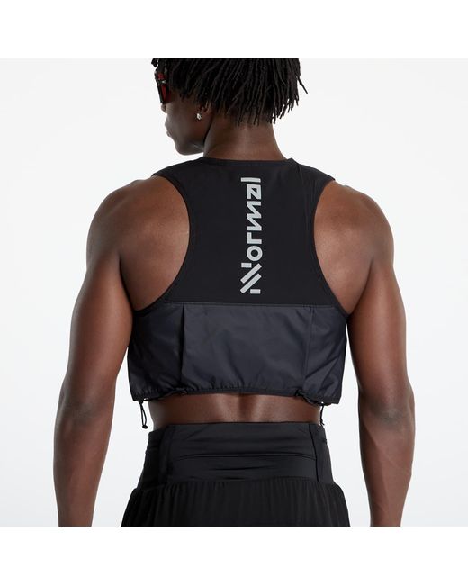 NNormal Black Vest Race Vest for men