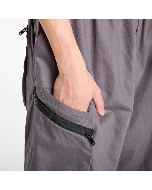 Pantaloni M Twill Cargo Pant di Y-3 in Gray da Uomo