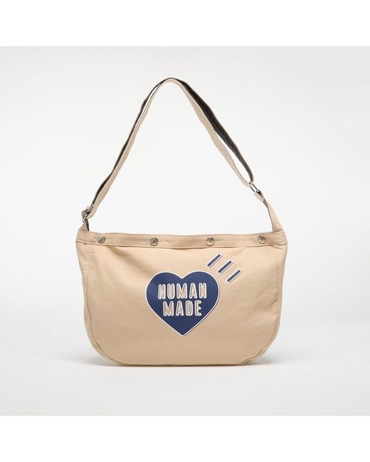 Human Made White Tasche Paperboy Bag