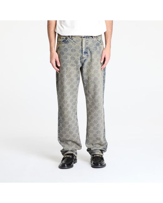 Pantaloni Shield Laser Washed Jeans di Daily Paper in Gray da Uomo