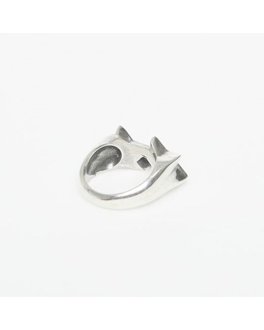 Twojeys Metallic Ring Icon Enameled Single Ring