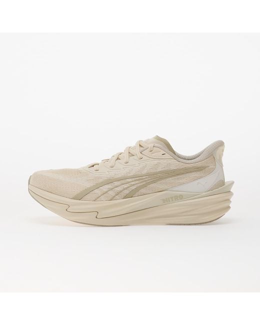 PUMA White Sneakers Deviate Nitro 4 Alpine Snow/ Warm for men