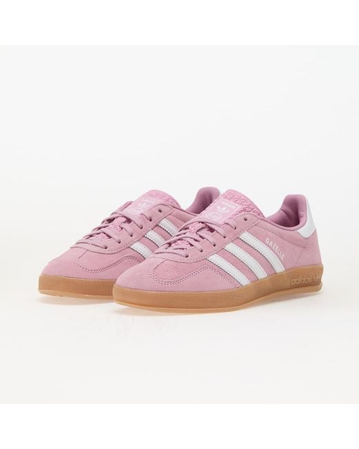 Adidas Originals Pink Sneakers Adidas Gazelle Indoor W Bliss Lilac/ Ftw/ Gum