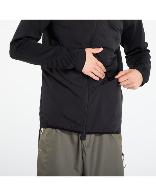 Oakley Black Jacket Latitude Soar Mid Layer for men