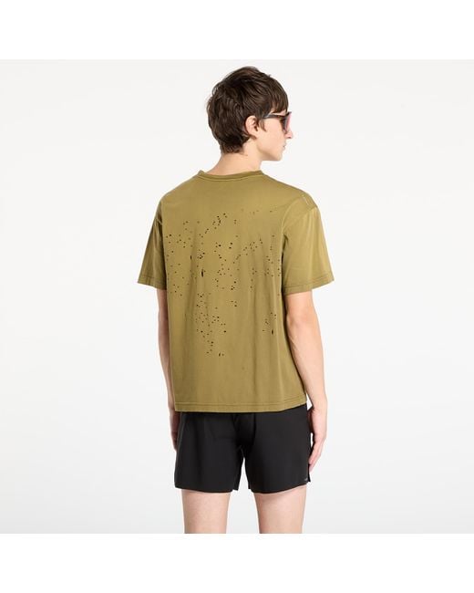 Satisfy T-Shirt Mothtech T-Shirt in het Green voor heren