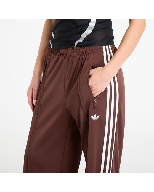 Adidas Originals Red Pants Adidas Adicolor Classic Firebird Loose Track Tracksuit Bottoms Auburn/ Bright