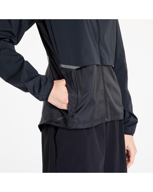 On Shoes Blue Weather Jacket Lightweight Windbreaker