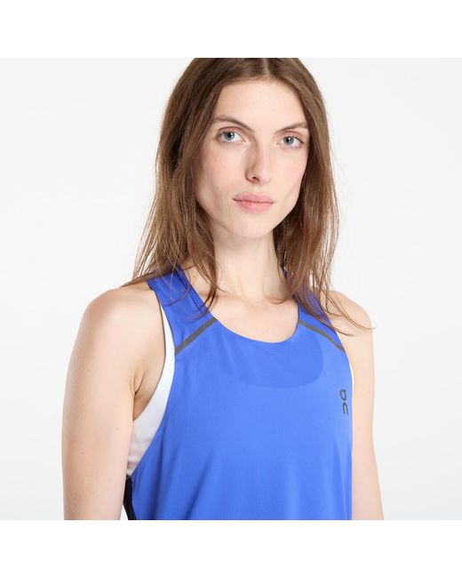 On Shoes Performance Tank in het Blue