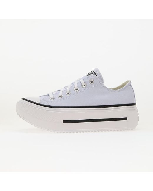 Converse White Sneakers Chuck Taylor All Star Lift Double Stack