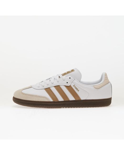 Adidas Originals White Sneakers Adidas Samba Og Ftw/ Cardboard/ Gum5 for men