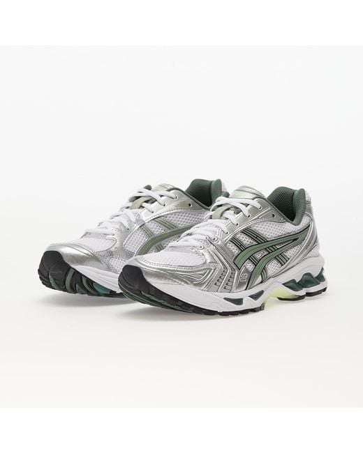 Asics Gel-kayano 14 White/ Slate Grey in Gray for Men | Lyst