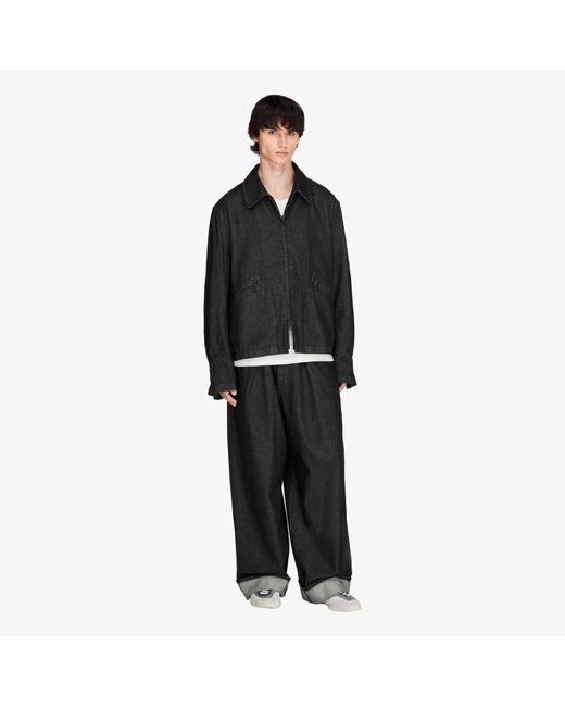 Y-3 Black Jacket Denim Blouson for men