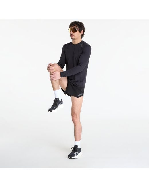 Soar Running Black Soar Split Shorts for men