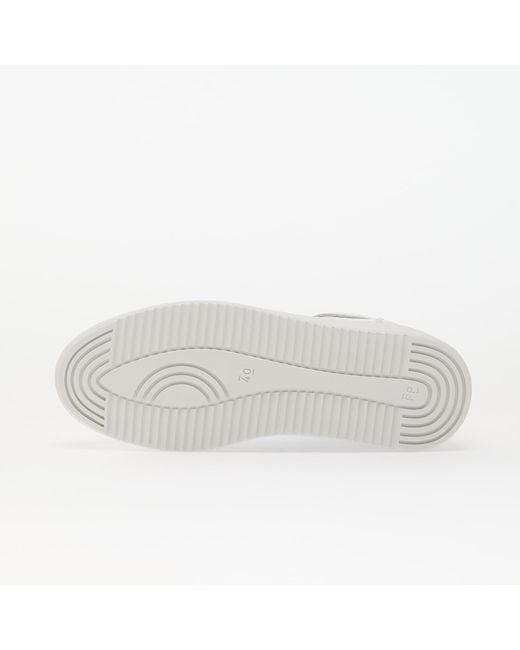 Sneakers Low Top Nappa Eur di Filling Pieces in White