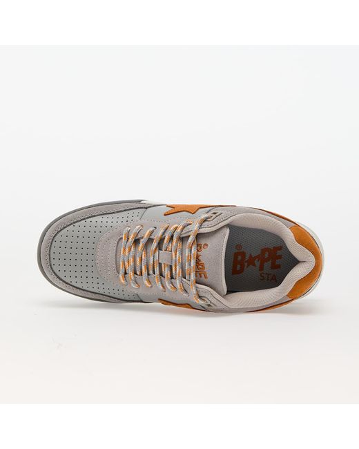 A Bathing Ape White Sneakers Road Sta 1 M1 for men