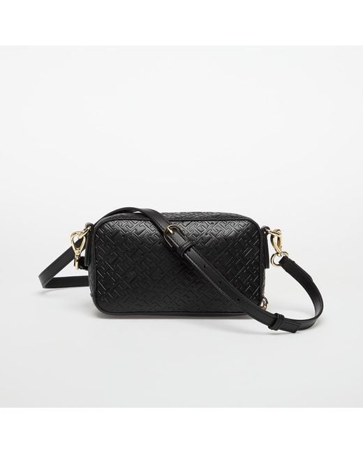 Tommy Hilfiger Black Icon Camera Bag Mono