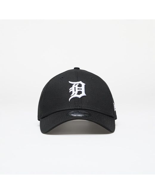 KTZ Black Detroit Tigers League Essential 9forty Adjustable Cap / White