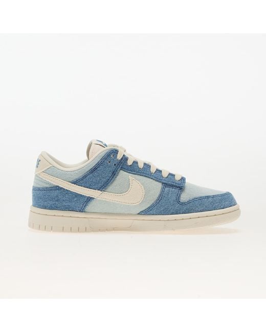 Sneakers Wmns Dunk Low Smokey/ Pale Ivory-Denim Turq-Ochre-Barely Volt Eur di Nike in Blue