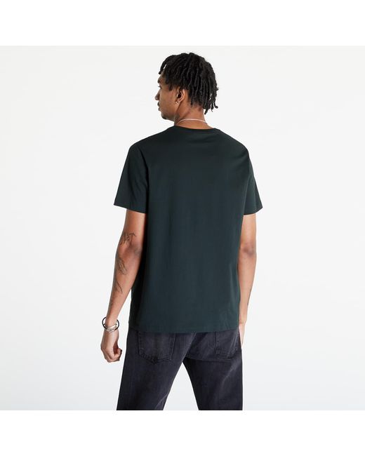 Fred Perry Black Crew Neck T-shirt Night / Snow White for men