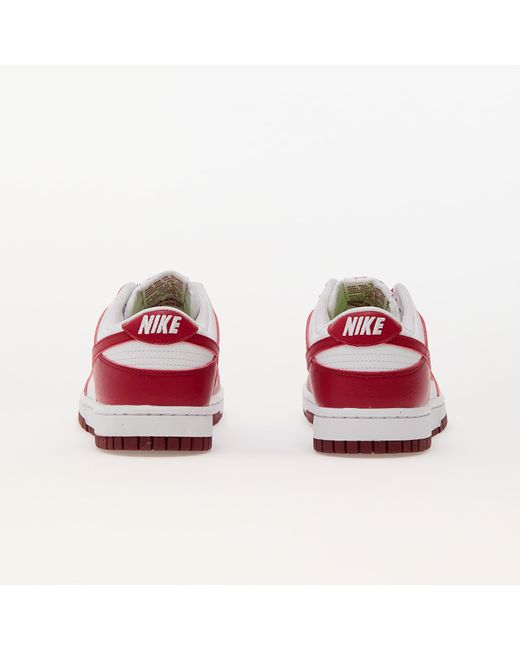 Nike W dunk low next nature white/ gym red