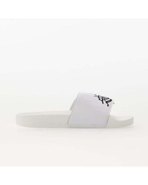 Adidas x Jeremy Scott Monogram Adilette Ftw White/ Core Black/ Ftw White adidas  Originals | Lyst