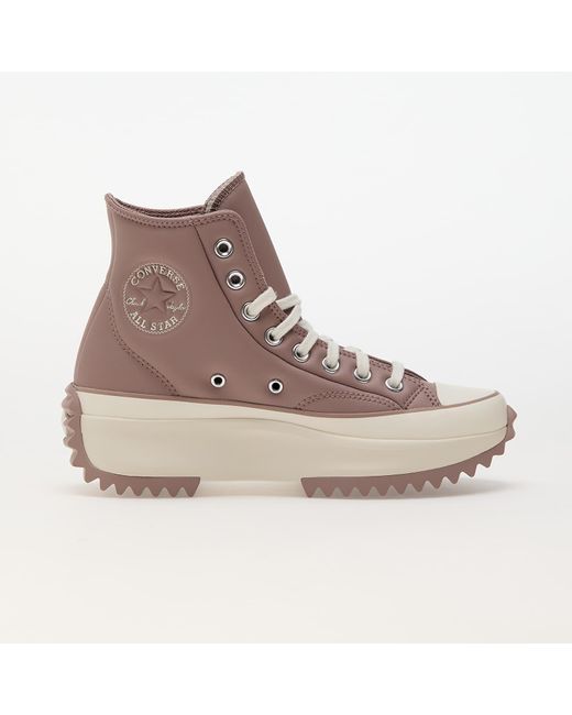 Converse Brown Sneakers Run Star Hike Platform Puffed Up Bite The Dust/ Egret/ Egret Eur