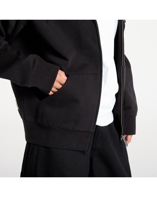 Carhartt Black Sweatshirt Hooded Mini Wip Sweat Jacket