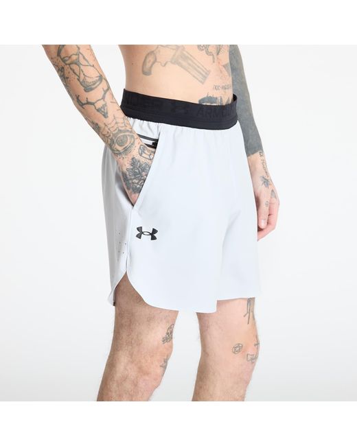 Pantaloncini Peak Woven Shorts di Under Armour in Blue da Uomo